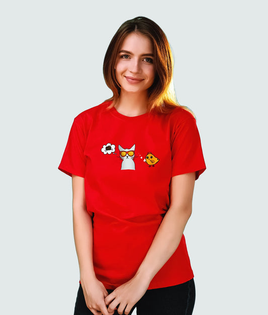 Cat Crush - Red GrayPop