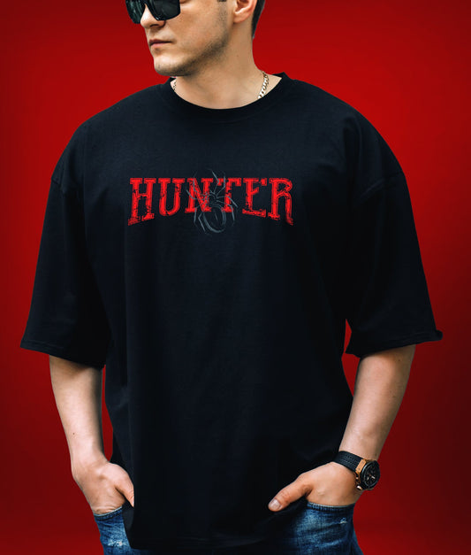 Dark Code Oversized T-Shirt GrayPop