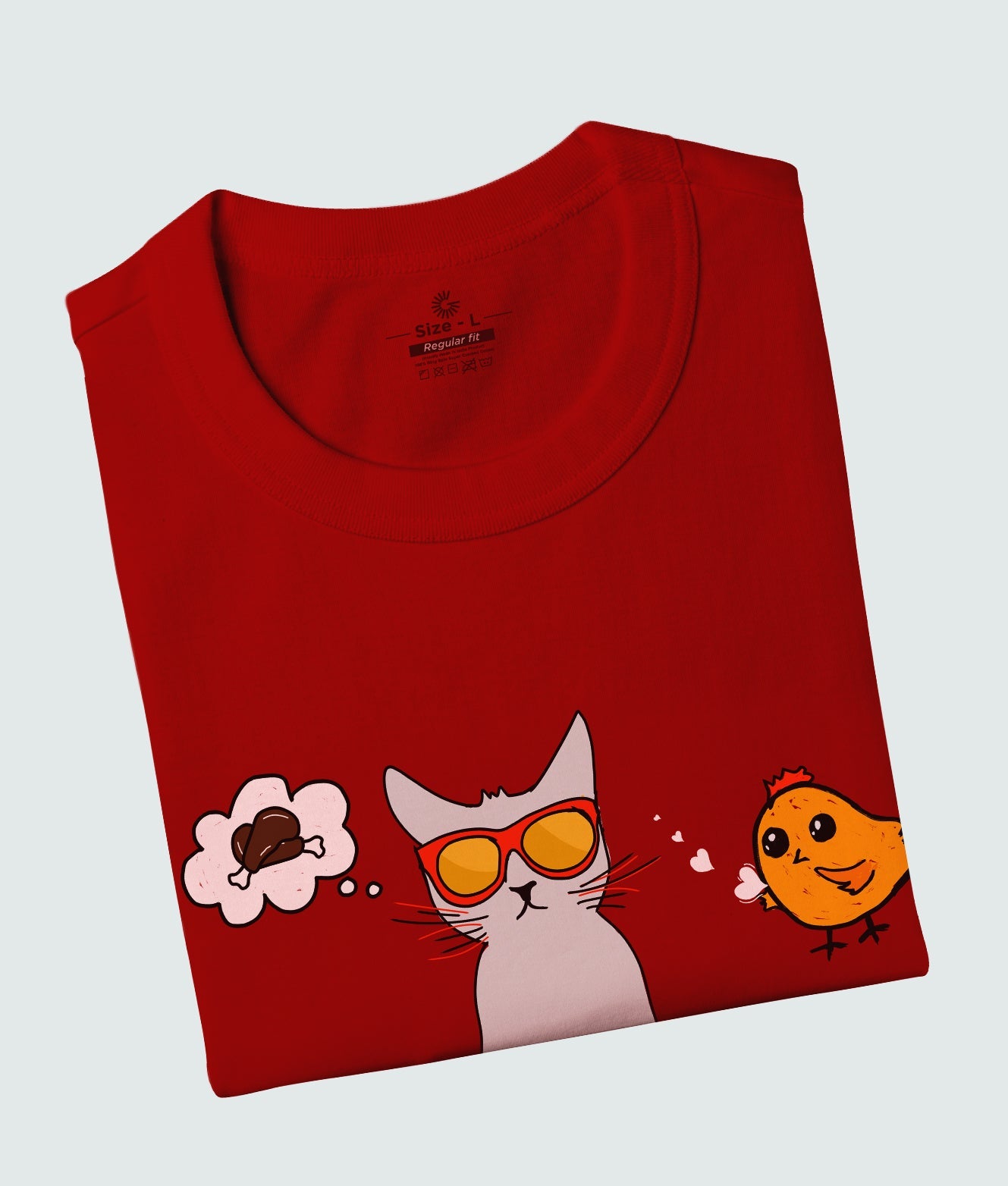Cat Crush - Red GrayPop