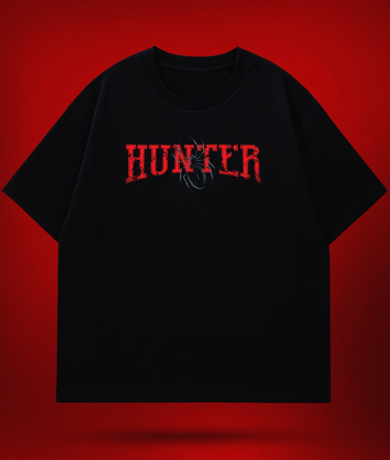 Dark Code Oversized T-Shirt GrayPop